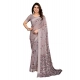 Generic Women's Georgette Printed Saree With Unstitched Blouse 5.5Mtr (Grey) Generic Women's Georgette Printed Saree With Unstitched Blouse 5.5Mtr (Grey)