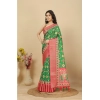 Generic Women's Cotton Silk Printed Saree With Unstitched Blouse 5.5Mtr (Green) Generic Women's Cotton Silk Printed Saree With Unstitched Blouse 5.5Mtr (Green)