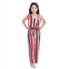 Generic Girl's Polyester Crepe Floral Cold Shoulder Crop Top and Pallazo Set (Multicolor) Generic Girl's Polyester Crepe Floral Cold Shoulder Crop Top and Pallazo Set (Multicolor)