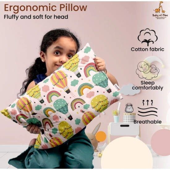 Generic Soft Plush Printed Baby Infant Pillow for Kids Age 1 To 5 Years (Multicolor) Generic Soft Plush Printed Baby Infant Pillow for Kids Age 1 To 5 Years (Multicolor)