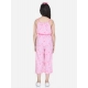 Generic Girl's Rayon Flamingo Print Sleeveless Jumpsuit (Pink) Generic Girl's Rayon Flamingo Print Sleeveless Jumpsuit (Pink)