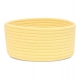 Generic Cotton 8x3 Inch Round 1 Pcs Bedside Organizer With Out Lid (Yellow) Generic Cotton 8x3 Inch Round 1 Pcs Bedside Organizer With Out Lid (Yellow)