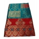 Generic Women's Jacquard Printed Saree With Unstitched Blouse 5.5Mtr (Teal) Generic Women's Jacquard Printed Saree With Unstitched Blouse 5.5Mtr (Teal)