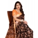 Generic Women's Georgette Printed Saree With Unstitched Blouse 5.5Mtr (Brown) Generic Women's Georgette Printed Saree With Unstitched Blouse 5.5Mtr (Brown)