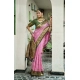 Generic Women's Silk Blend Booti Work Ready to wear Saree With Unstitched Blouse 5.5Mtr (LightPink) Generic Women's Silk Blend Booti Work Ready to wear Saree With Unstitched Blouse 5.5Mtr (LightPink)