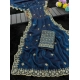 Generic Women's Satin Embellished Saree With Unstitched Blouse 5.5Mtr (Teal) Generic Women's Satin Embellished Saree With Unstitched Blouse 5.5Mtr (Teal)
