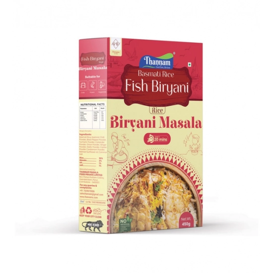 Generic Pack Of_2 Thannam Fish Biryani Masala Powder (200GM)