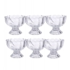 Generic Unbreakable Plastic Dessert And Ice Cream Bowls – Set of 6 for Serving Salad, Fruits And More (Color: Assorted )