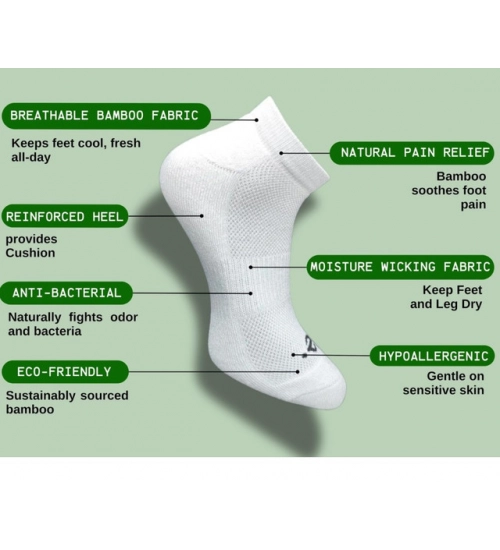 Generic 3_Pair Set Unisex Casual Cotton Printed Low Cut Socks (Multicolor)