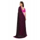 Generic Women's Georgette Printed Saree With Unstitched Blouse 5.5Mtr (Black-Pink) Generic Women's Georgette Printed Saree With Unstitched Blouse 5.5Mtr (Black-Pink)