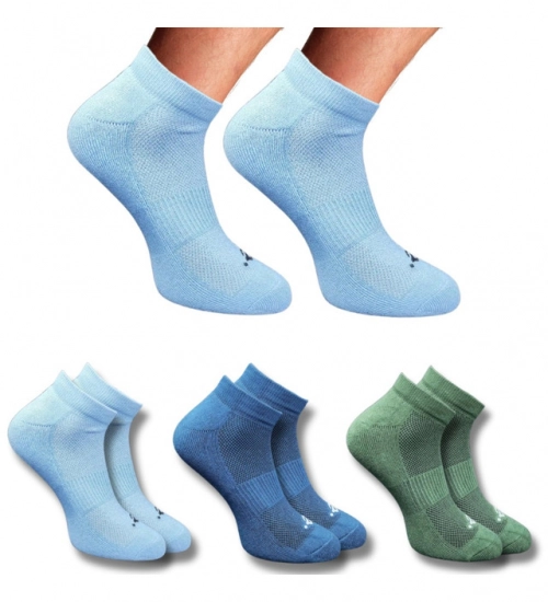 Generic 3_Pair Set Unisex Casual Cotton Printed Low Cut Socks (Multicolor)