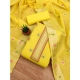 Generic Women's Banarasi Silk Printed Unstitched Salwar Suit Material With Dupatta (Yellow, 3Mtrs) Generic Women's Banarasi Silk Printed Unstitched Salwar Suit Material With Dupatta (Yellow, 3Mtrs)