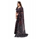 Generic Women's Georgette Printed Saree With Unstitched Blouse 5.5Mtr (Navy Blue) Generic Women's Georgette Printed Saree With Unstitched Blouse 5.5Mtr (Navy Blue)
