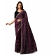 Generic Women's Net Sequence Saree With Unstitched Blouse 5.5Mtr (Purple) Generic Women's Net Sequence Saree With Unstitched Blouse 5.5Mtr (Purple)