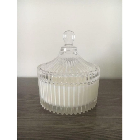 Generic Soya Wax, Glass Scented Small Candle in Candy Jar