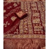 Generic Women's Cotton Silk Printed Saree With Unstitched Blouse 5.5Mtr (Maroon) Generic Women's Cotton Silk Printed Saree With Unstitched Blouse 5.5Mtr (Maroon)