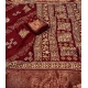 Generic Women's Cotton Silk Printed Saree With Unstitched Blouse 5.5Mtr (Maroon) Generic Women's Cotton Silk Printed Saree With Unstitched Blouse 5.5Mtr (Maroon)
