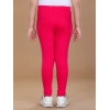 Generic Girl's Cotton Lycra Solid Elasticated Leggings (Dark Pink) Generic Girl's Cotton Lycra Solid Elasticated Leggings (Dark Pink)