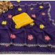 Generic Women's Georgette Embellished Saree With Unstitched Blouse 5.5Mtr (Purple) Generic Women's Georgette Embellished Saree With Unstitched Blouse 5.5Mtr (Purple)