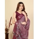 Generic Women's Cotton Blend Printed Saree With Unstitched Blouse 5.5Mtr (Wine) Generic Women's Cotton Blend Printed Saree With Unstitched Blouse 5.5Mtr (Wine)