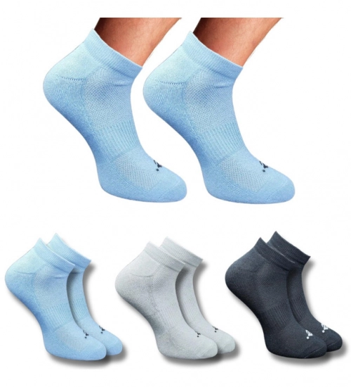 Generic 3_Pair Set Unisex Casual Cotton Printed Low Cut Socks (Multicolor)