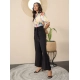 Generic Women's Polyester Floral Half Sleeves Jumpsuit (Multicolor) Generic Women's Polyester Floral Half Sleeves Jumpsuit (Multicolor)