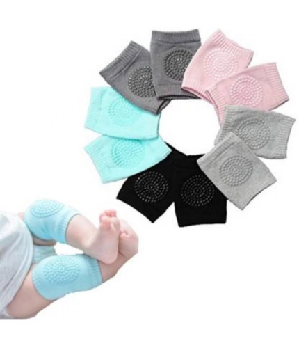 Generic Pack Of 3_Baby Knee Pads – Soft And Comfortable Crawling Protectors (Color: Assorted )