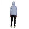 Generic Boy's Cotton Printeded Hooded Neck Hoodies (Steel Blue) Generic Boy's Cotton Printeded Hooded Neck Hoodies (Steel Blue)