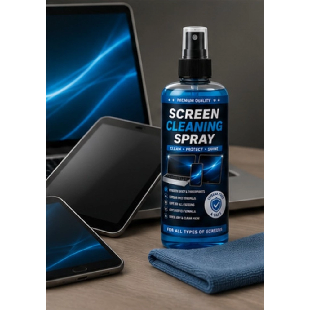 Generic Pack of 2 Screen Cleaning Liquid Spray Bottles 100 ML - Image 5