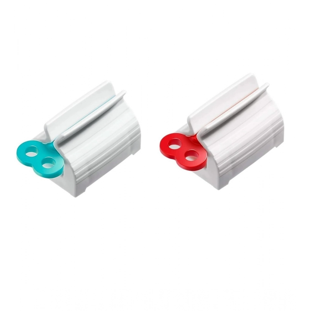 Generic Pack of 2 Plastic Toothpaste Squeezer (Multicolor)