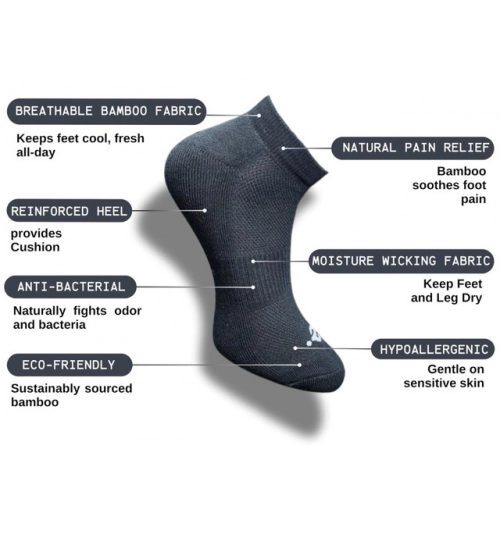 Generic 3_Pair Set Unisex Casual Cotton Printed Low Cut Socks (Multicolor)
