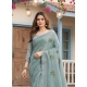 Generic Women's Linen Embroidered Saree With Unstitched Blouse 5.5Mtr (Sea Green) Generic Women's Linen Embroidered Saree With Unstitched Blouse 5.5Mtr (Sea Green)