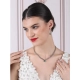 Generic Women's Brass Silver Plated Necklace set (Green) Generic Women's Brass Silver Plated Necklace set (Green)
