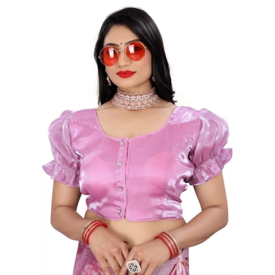 Generic Women's Jimmy Solid Designer Neck Elastic Sleeve Readymade Blouse (Light Pink 38 , Alterable up to 42)-PID65830 Generic Women's Jimmy Solid Designer Neck Elastic Sleeve Readymade Blouse (Light Pink 38 , Alterable up to 42)-PID65830
