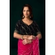 Generic Women's Net Sequence Saree With Unstitched Blouse 5.5Mtr (Pink) Generic Women's Net Sequence Saree With Unstitched Blouse 5.5Mtr (Pink)