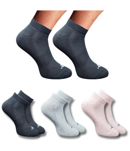 Generic 3_Pair Set Unisex Casual Cotton Printed Low Cut Socks (Multicolor)