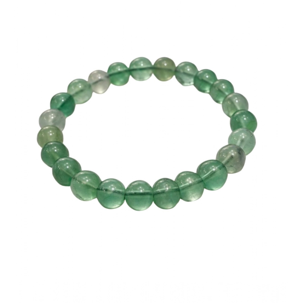 Generic Natural Crystal 8mm Fluorite Bracelet (Green) Generic Natural Crystal 8mm Fluorite Bracelet (Green)