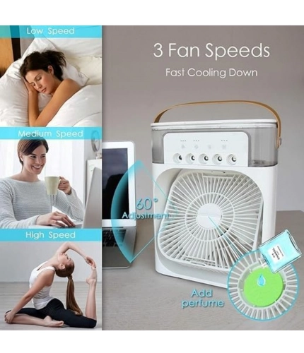 Generic Plastic Air Fan with LED Nightlight