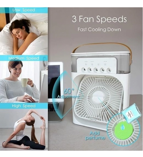 Generic Plastic Air Fan with LED Nightlight