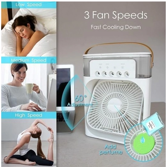 Generic Plastic Air Fan with LED Nightlight