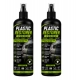 Generic Pack of 2 Plastic Restorer Polish Liquid Spray Bottles 100 ML