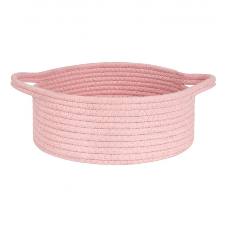 Generic Cotton 8x3 Inch Round Bedside Organizer With Out Lid (Pink) Generic Cotton 8x3 Inch Round Bedside Organizer With Out Lid (Pink)