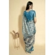 Generic Women's Polyester Printed Saree With Unstitched Blouse 5.5 Mtr (Turquoise) Generic Women's Polyester Printed Saree With Unstitched Blouse 5.5 Mtr (Turquoise)