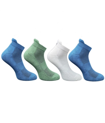 Generic 4_Pair Set Unisex Casual Cotton Printed Ankle Length Socks (Multicolor)