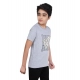 Generic Boy's Cotton Grapic Printed Round Neck T-Shirt (Grey Melange) Generic Boy's Cotton Grapic Printed Round Neck T-Shirt (Grey Melange)
