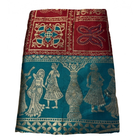 Generic Women's Jacquard Printed Saree With Unstitched Blouse 5.5Mtr (Maroon) Generic Women's Jacquard Printed Saree With Unstitched Blouse 5.5Mtr (Maroon)