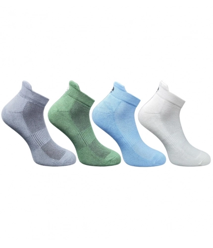 Generic 4_Pair Set Unisex Casual Cotton Printed Ankle Length Socks (Multicolor)