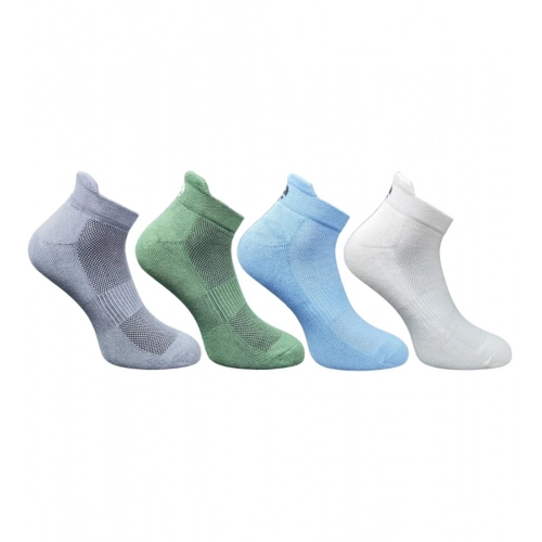 Generic 4_Pair Set Unisex Casual Cotton Printed Ankle Length Socks (Multicolor)