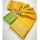 Generic Women's Cotton Blend Checkered Saree With Unstitched Blouse 5.5Mtr (Yellow) Generic Women's Cotton Blend Checkered Saree With Unstitched Blouse 5.5Mtr (Yellow)