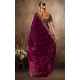 Generic Women's Silk Embroidered Saree With Unstitched Blouse 5.5Mtr (Wine) Generic Women's Silk Embroidered Saree With Unstitched Blouse 5.5Mtr (Wine)
